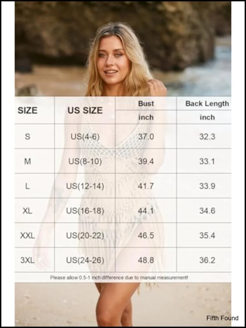 Crochet Tassel Beach Cover Up Swimsuit Dress